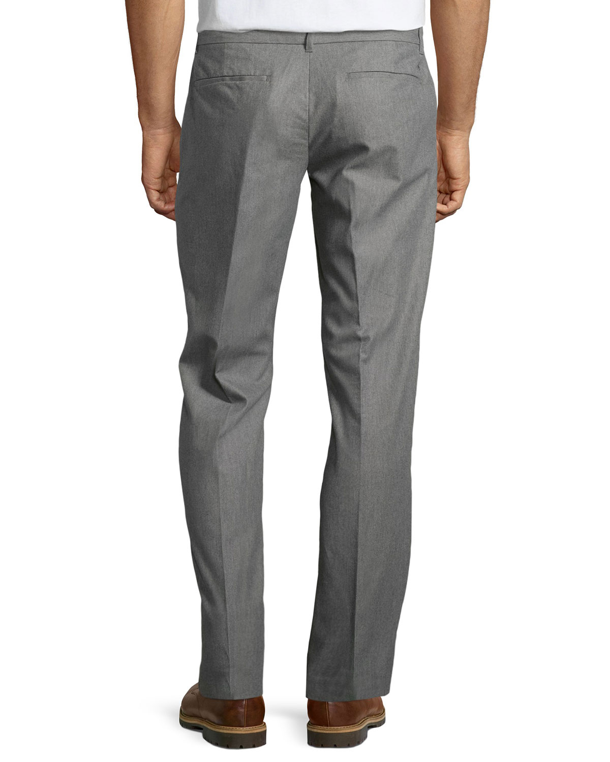 Download Lyst - Original Penguin Flat-Front Heather Twill Pants in ...