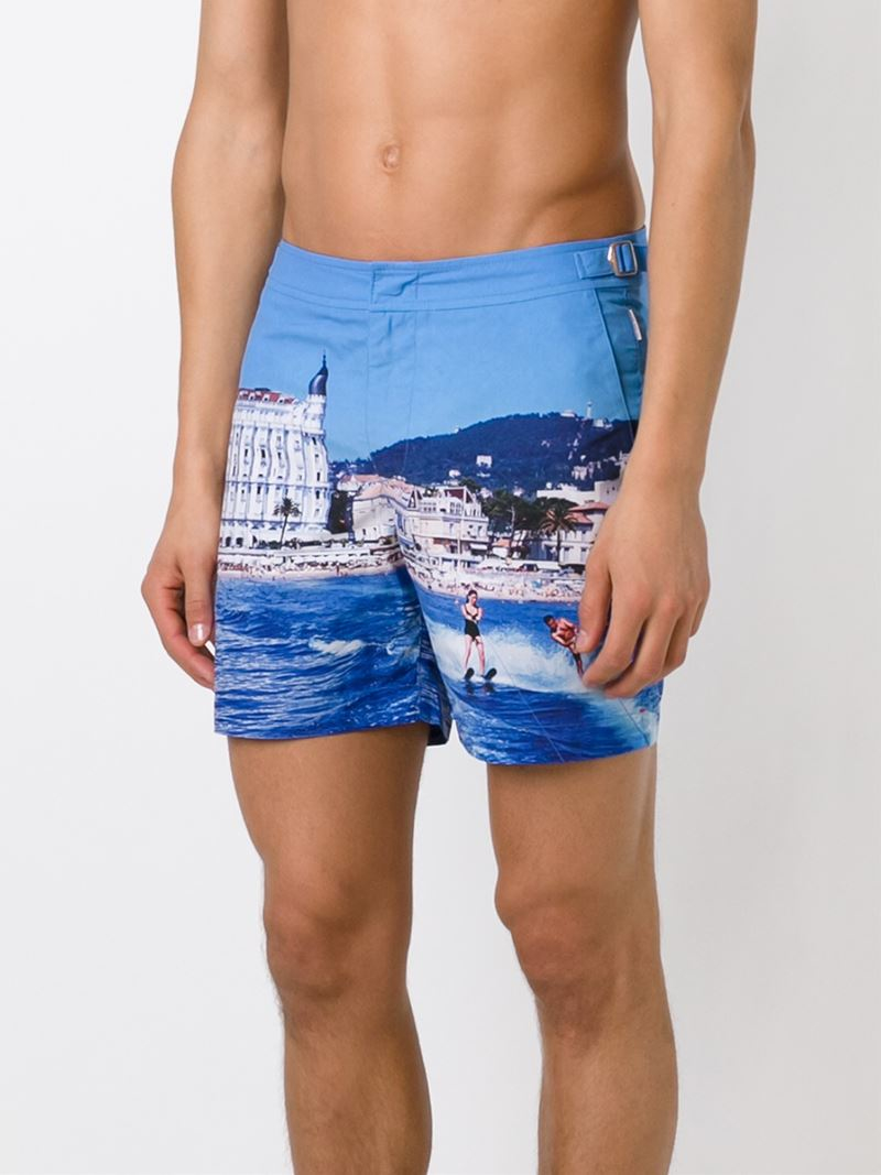 Lyst - Orlebar Brown Bulldog Swim Shorts in Blue for Men