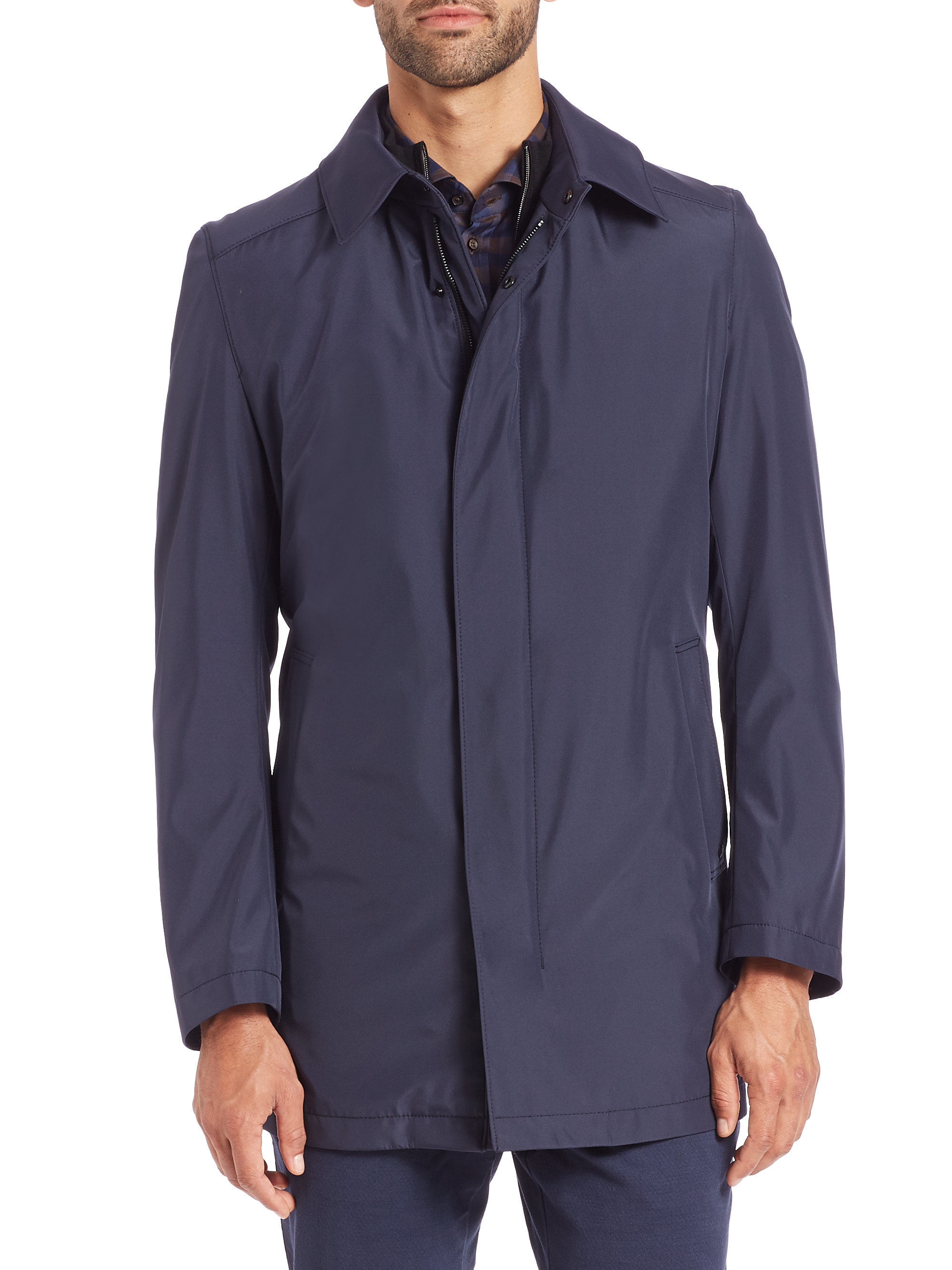 Strellson Lightweight Nylon Jacket in Blue for Men (navy) | Lyst