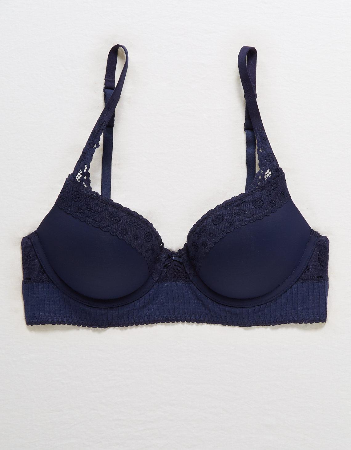 American Eagle Synthetic Real Sunnie Demi Push Up Bra - Lyst