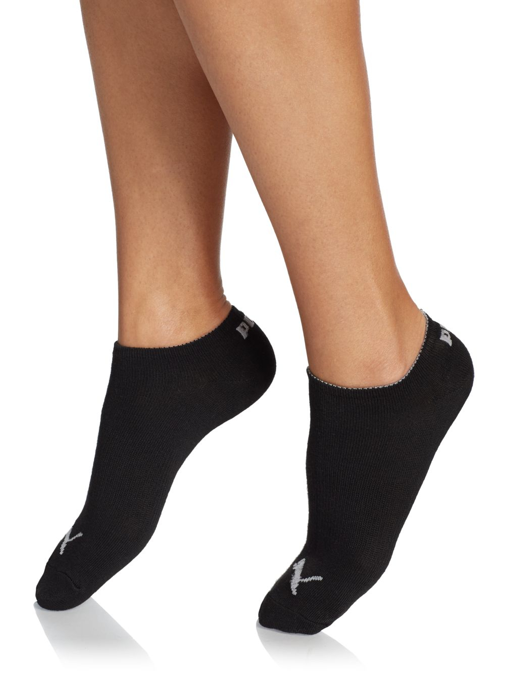 Pumas black ankle socks women 8 pack