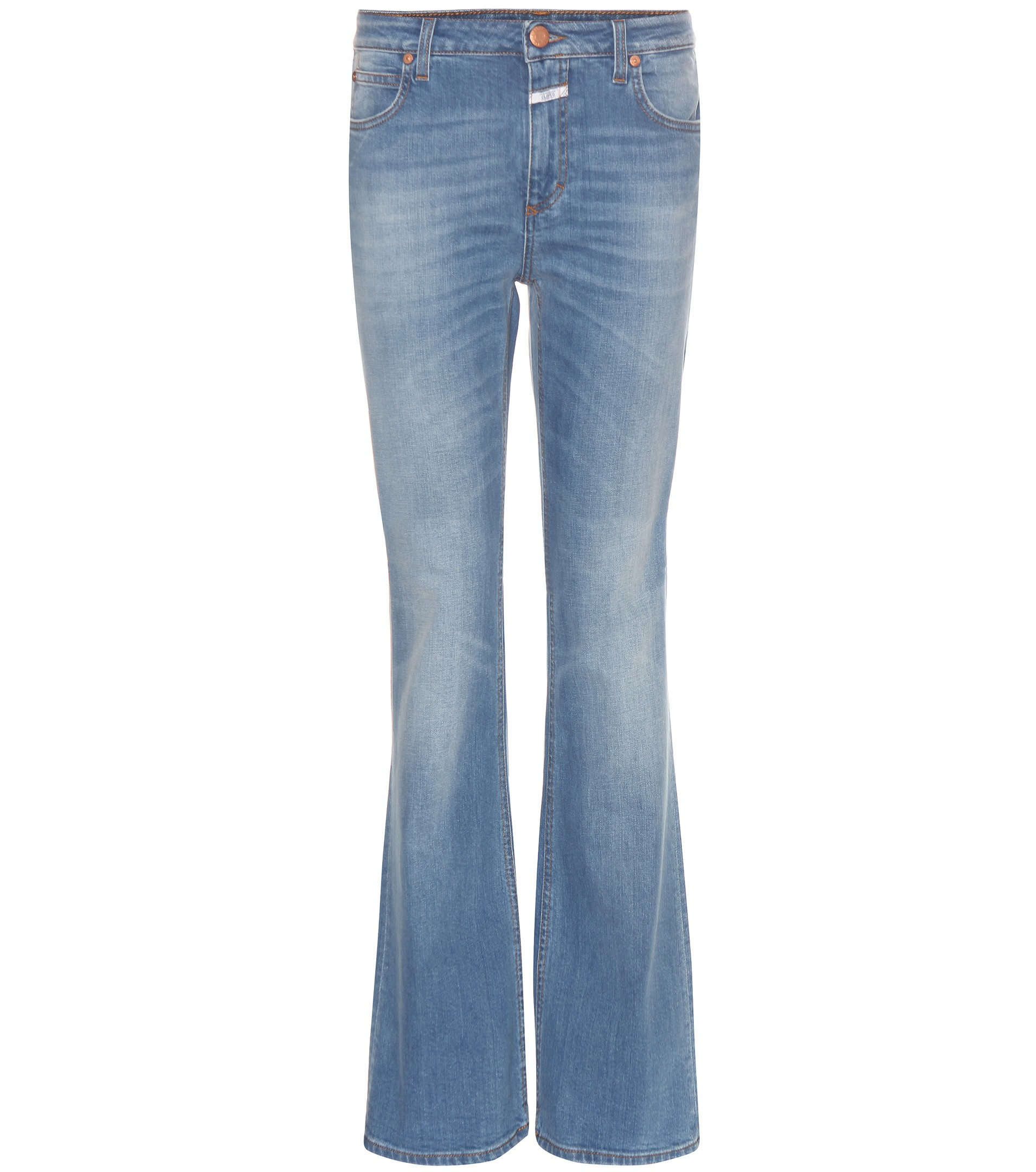 Lyst - Closed Flared Jeans in Blue