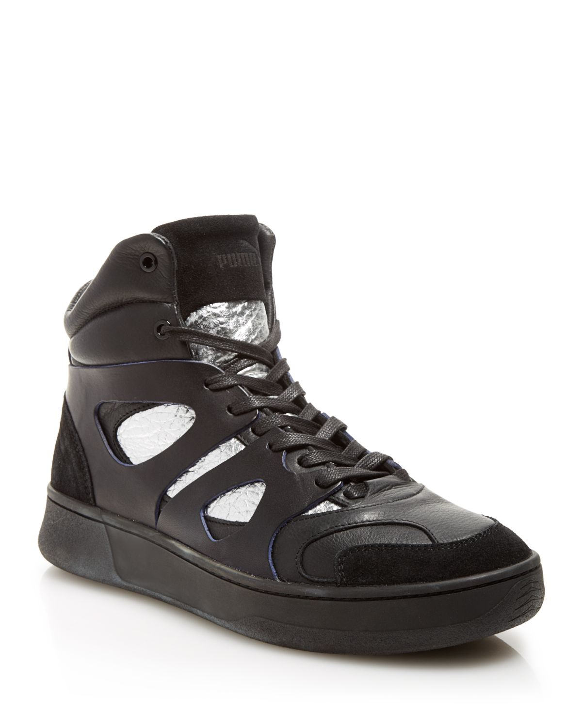 Puma X Alexander Mcqueen Move Mid Sneakers in Black for Men (Black ...