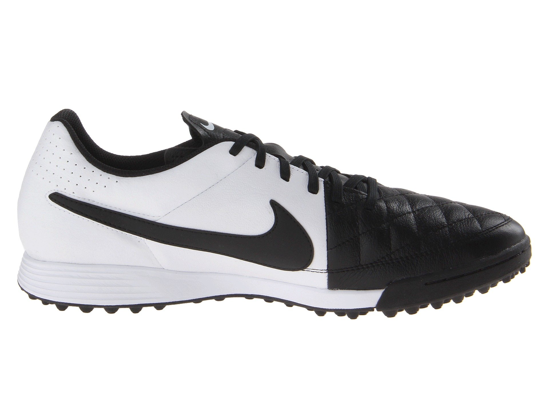 nike tiempo indoor black