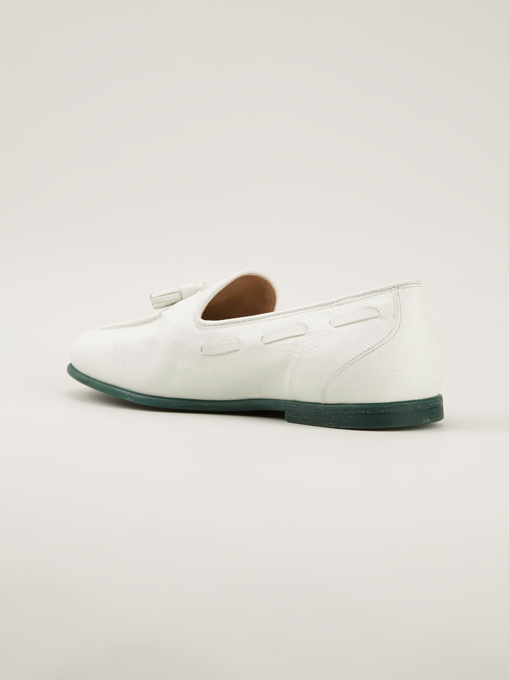 ferragamo white flats