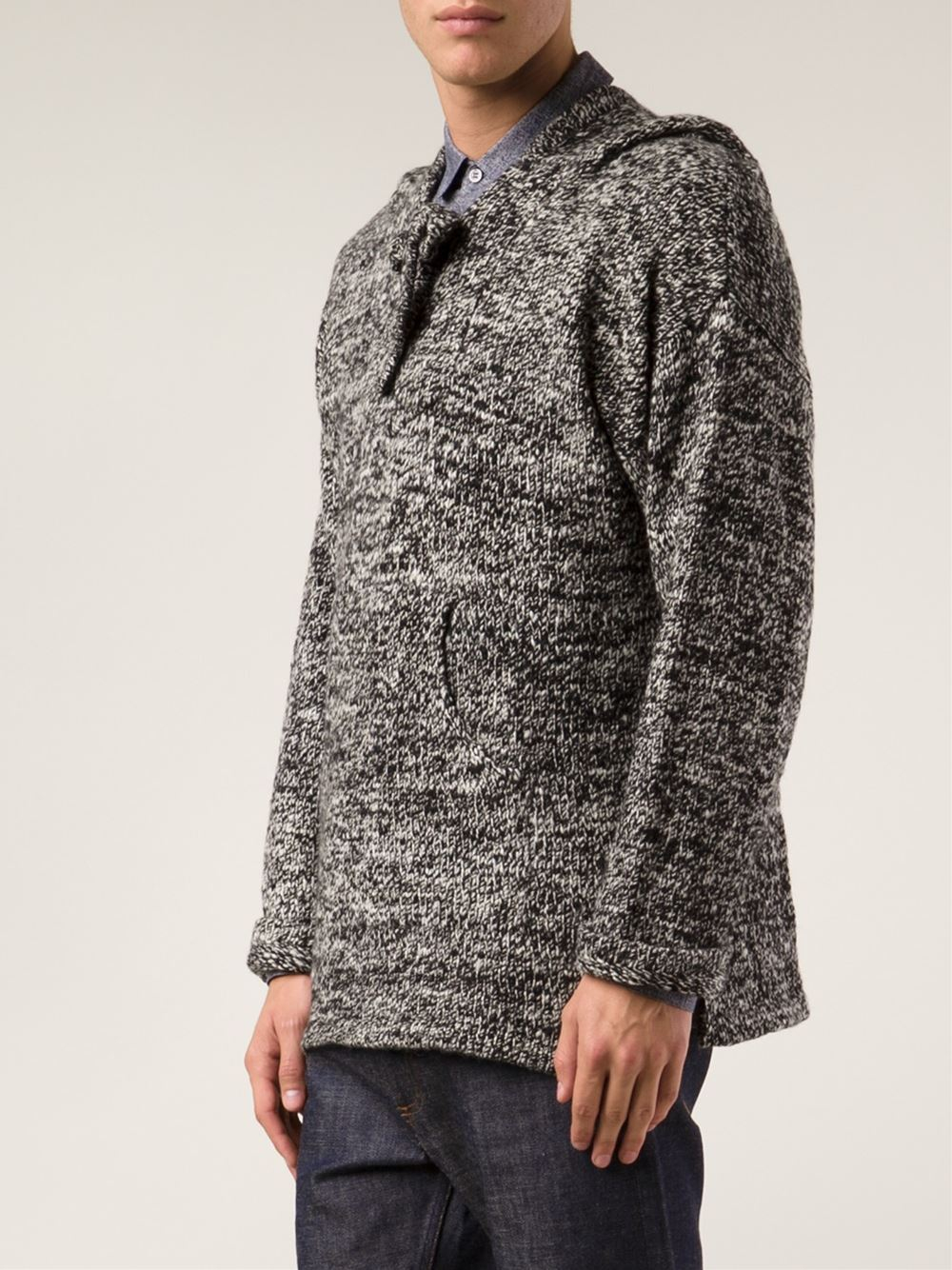 Lyst - The Elder Statesman Baja Pullover Sweater in Black for Men