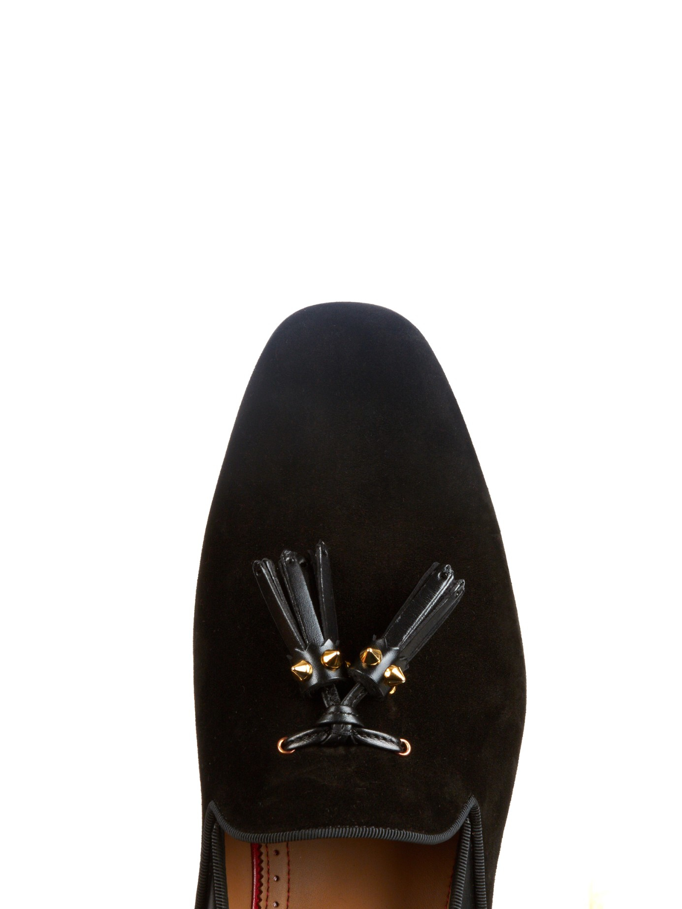 christian louboutin loafers black