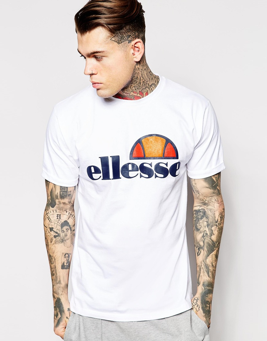 Lyst - Ellesse T-shirt With Classic Logo in White for Men