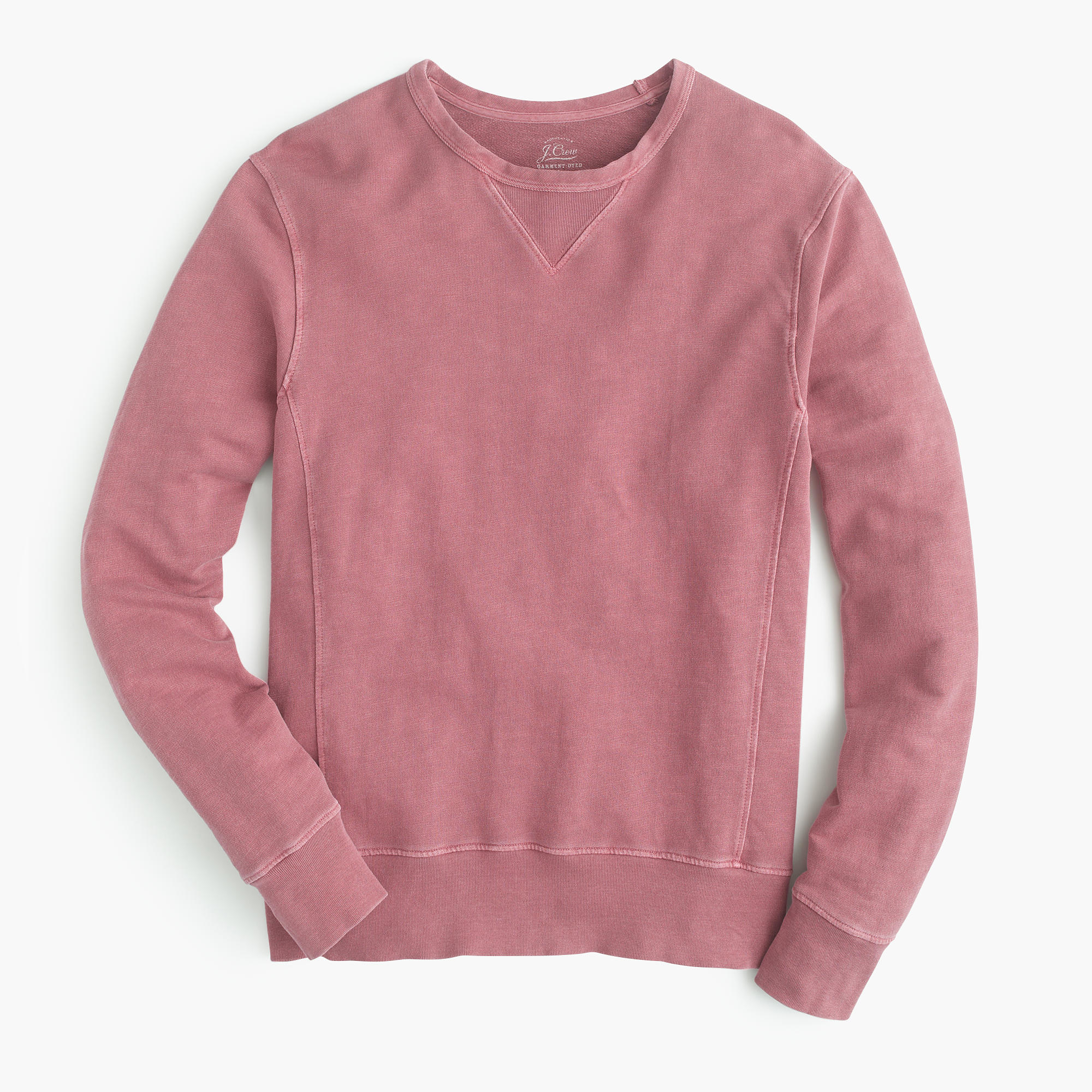 J.crew Garment-dyed Sweatshirt in Purple for Men | Lyst