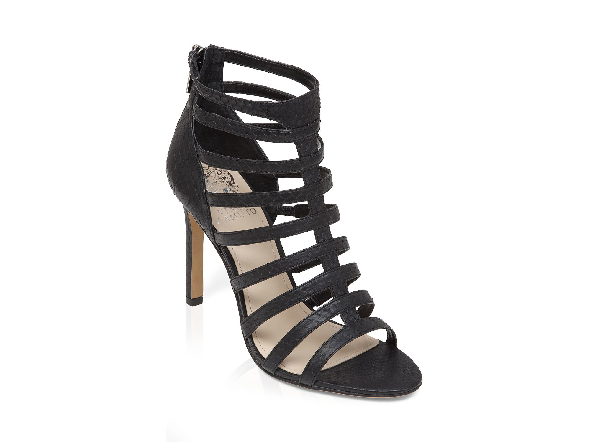 Lyst Vince Camuto Open Toe Caged Gladiator Sandals Kamella High 9833