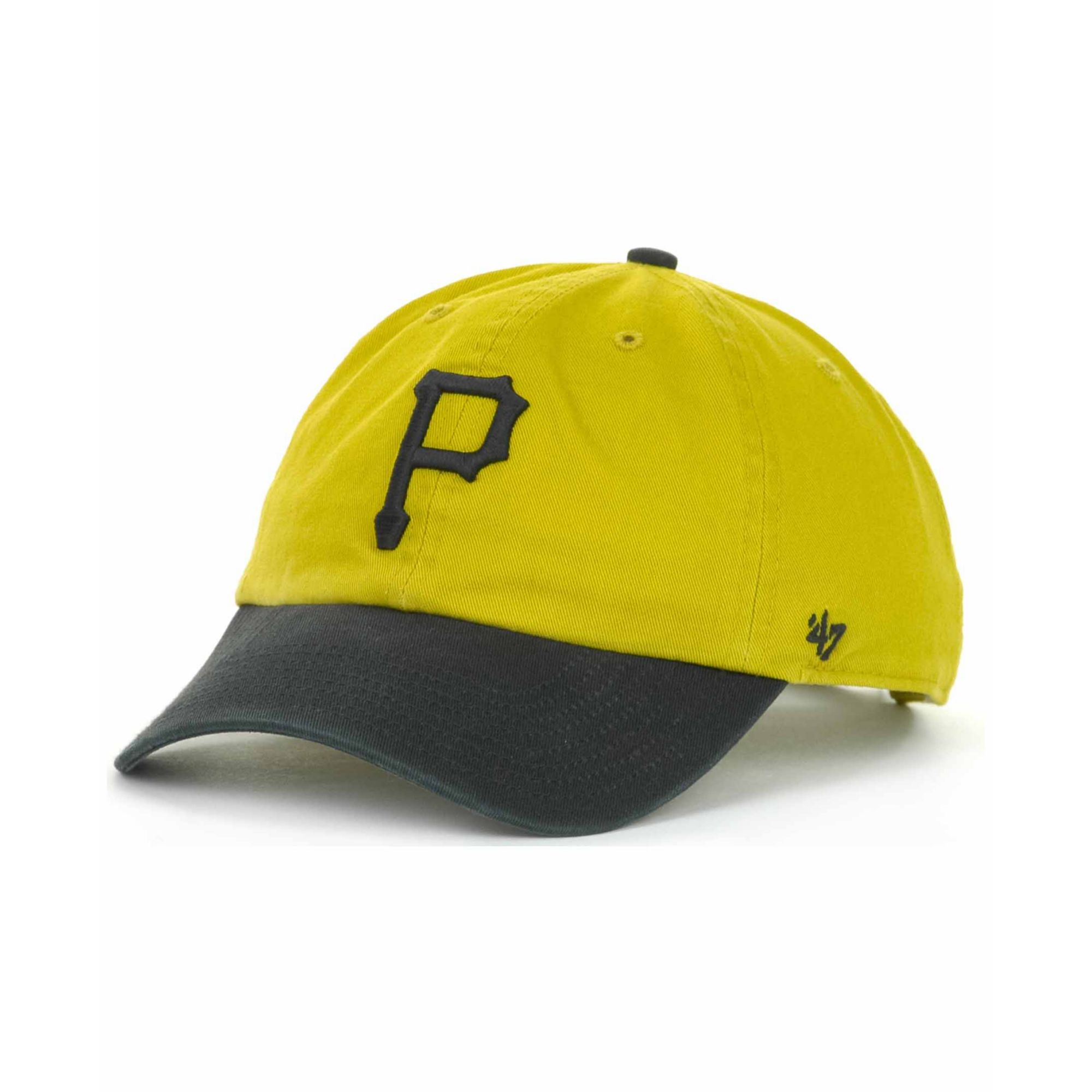 47 Brand Pittsburgh Pirates Clean Up Hat in Yellow for Men (Yellow
