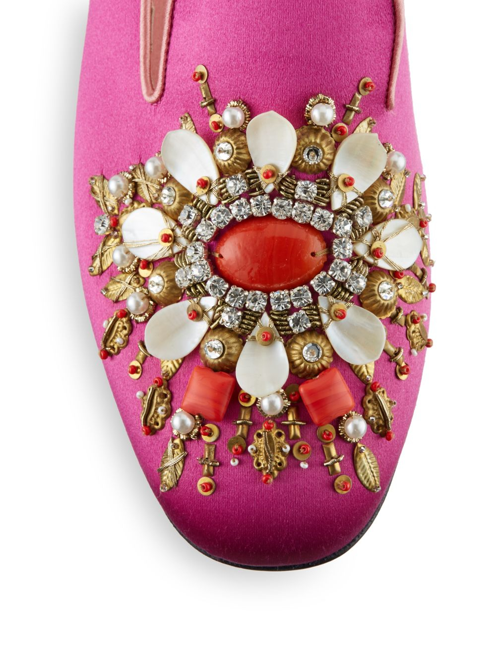 roger vivier satin