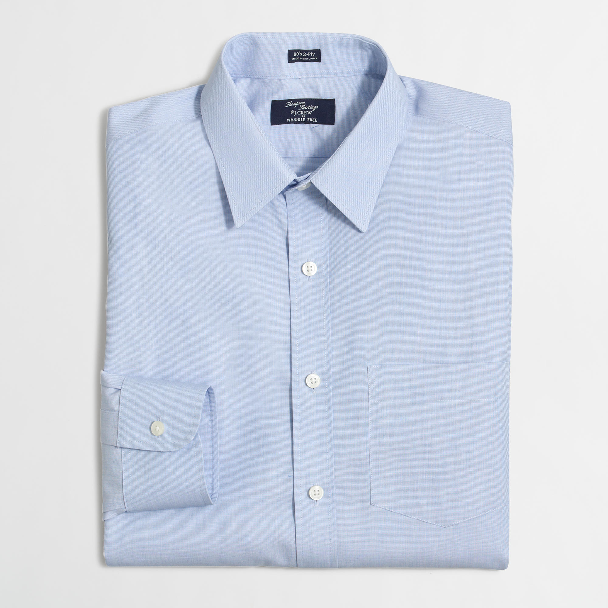 Thompson dress shirt in end-on-end : FactoryMen Shirts | Factory