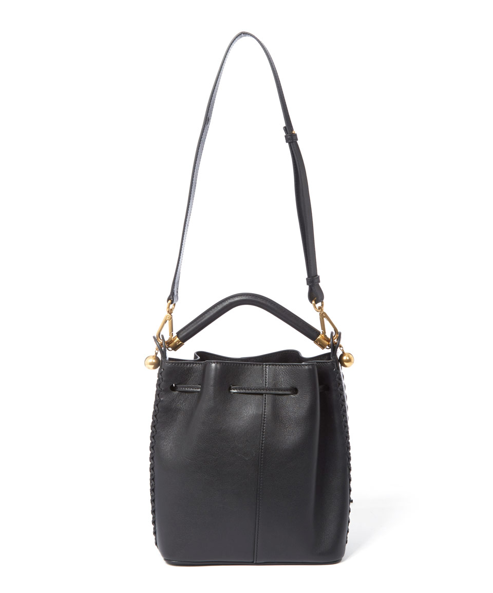 chloe designer handbags - Chlo Medium Black Gala Bucket Bag in Black | Lyst