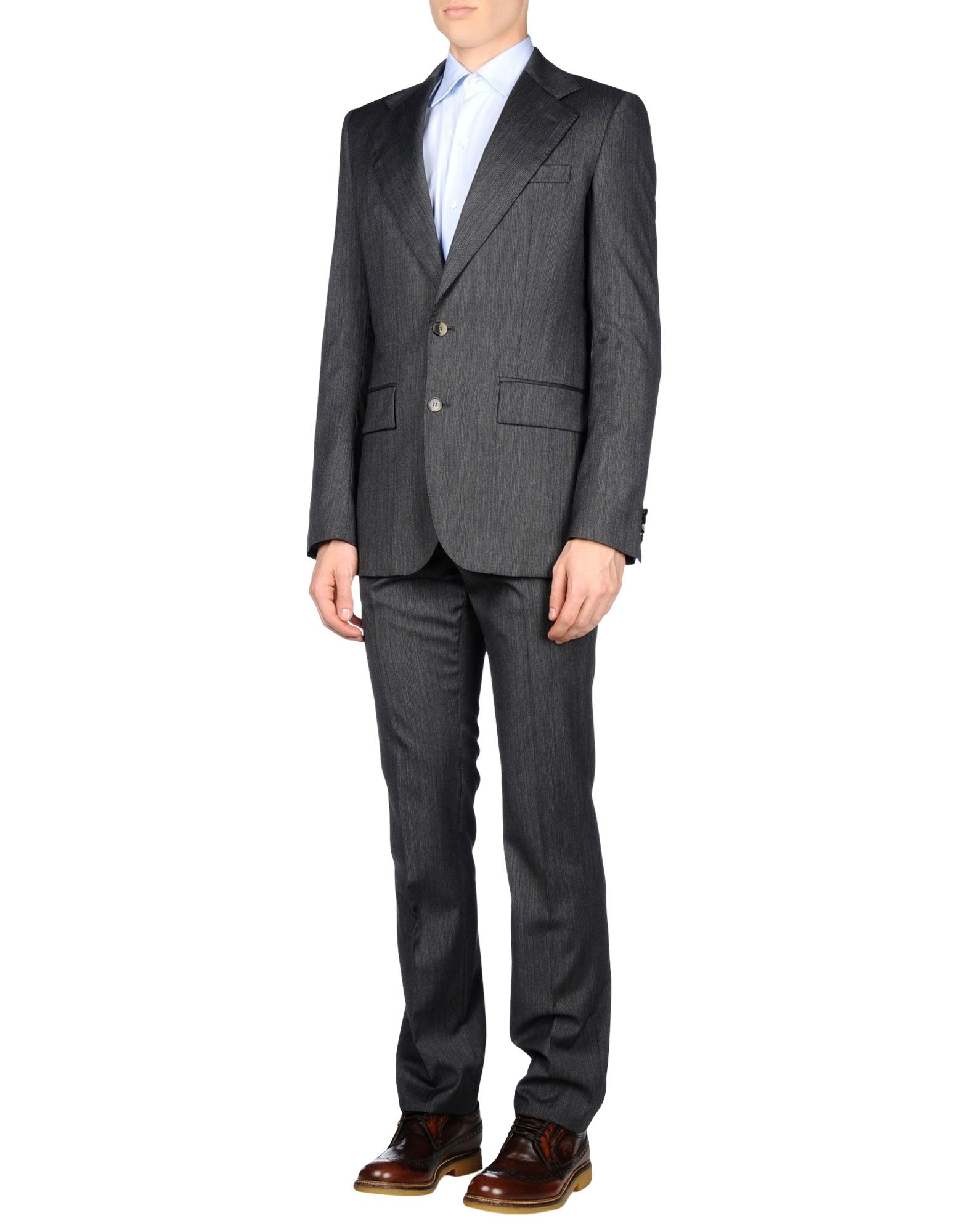 Lyst - Roberto Cavalli Suit in Gray for Men