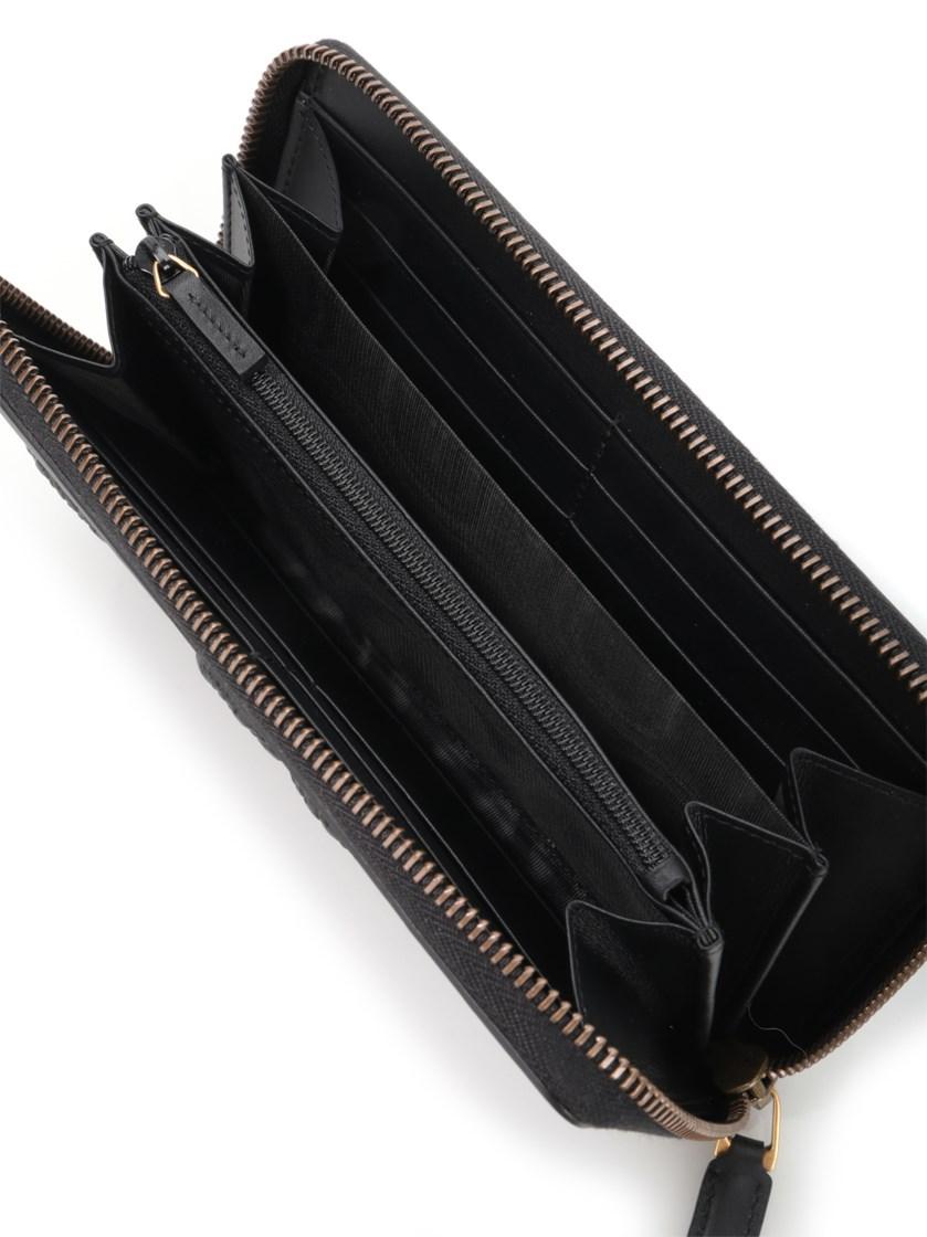 Gucci Snake Print Wallet in Black | Lyst
