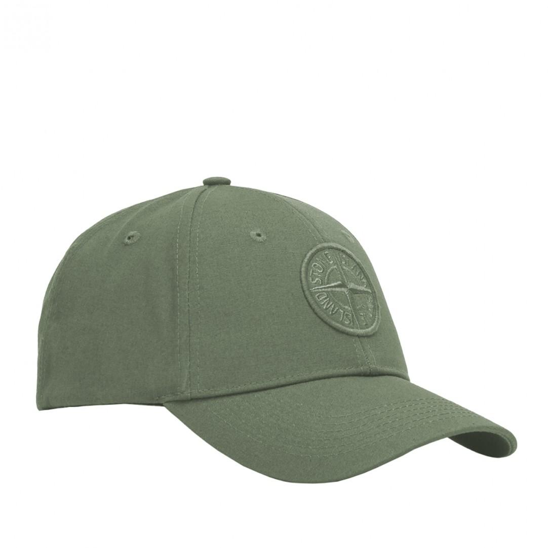 Stone Island Cap in Green for Men - Lyst