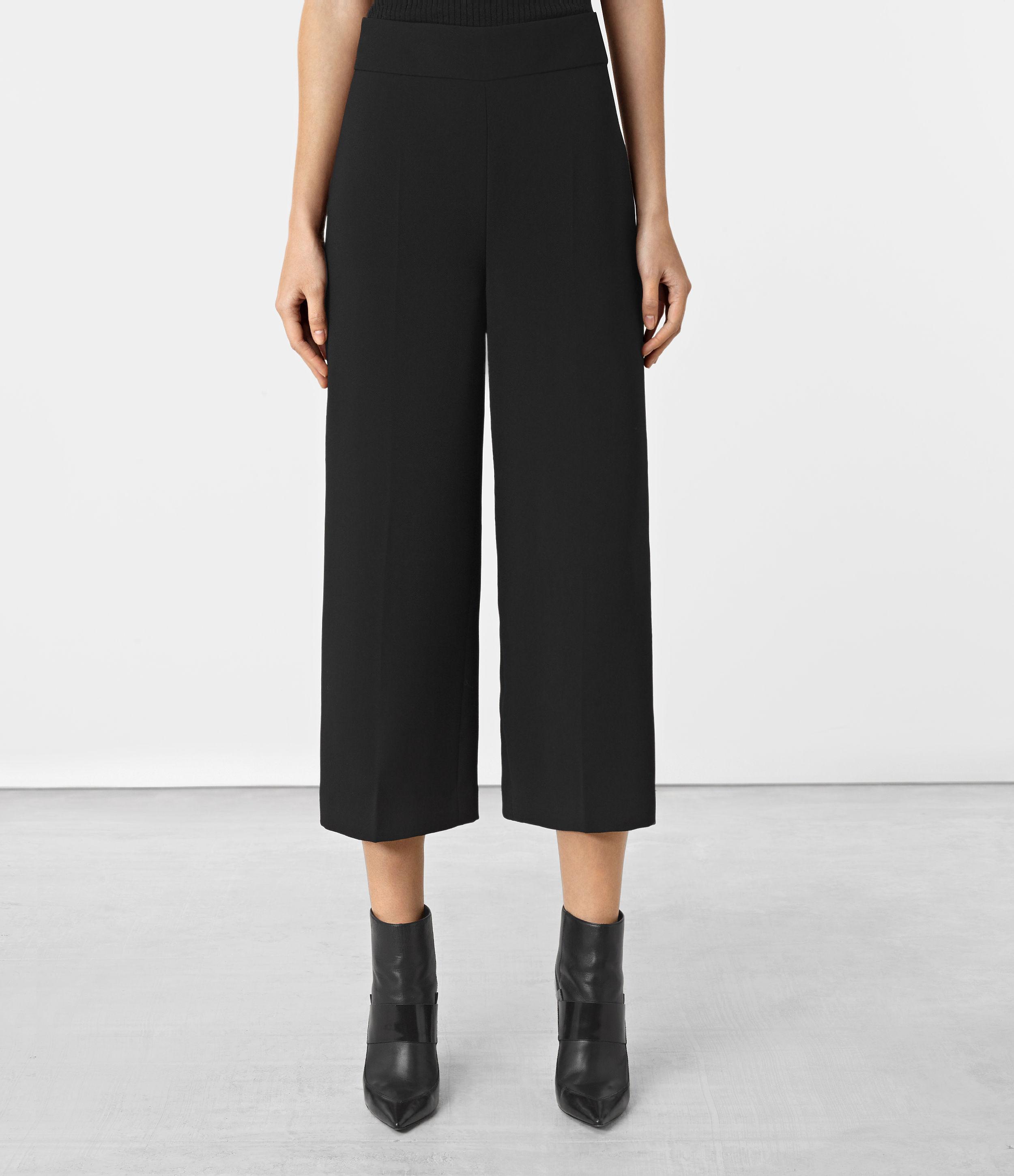 Lyst - AllSaints Arya Pants Usa Usa in Black