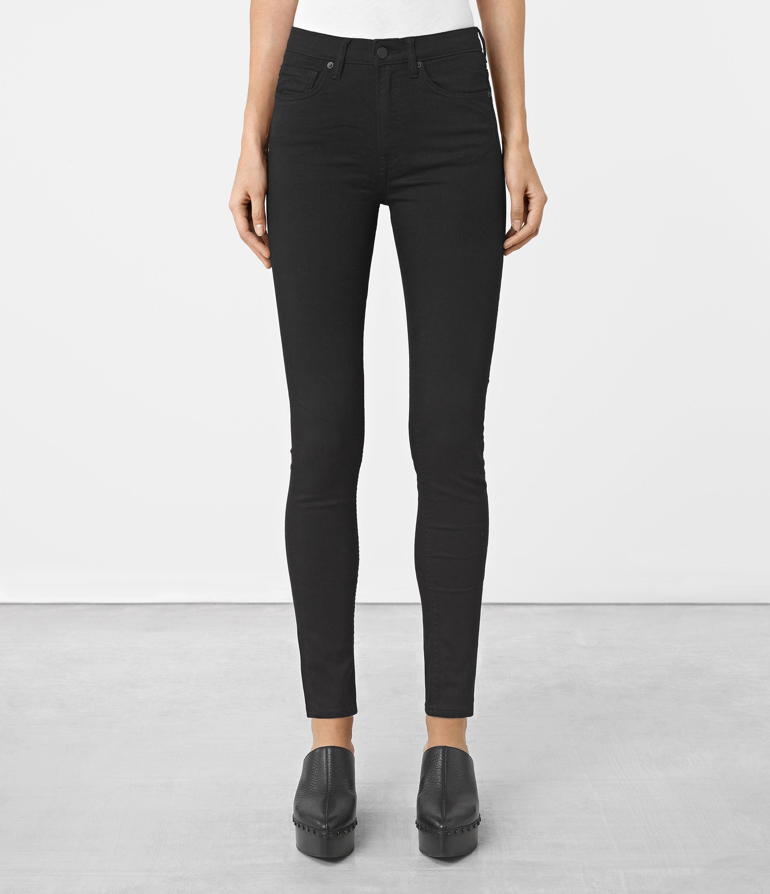 Allsaints Stilt Jeans in Black | Lyst