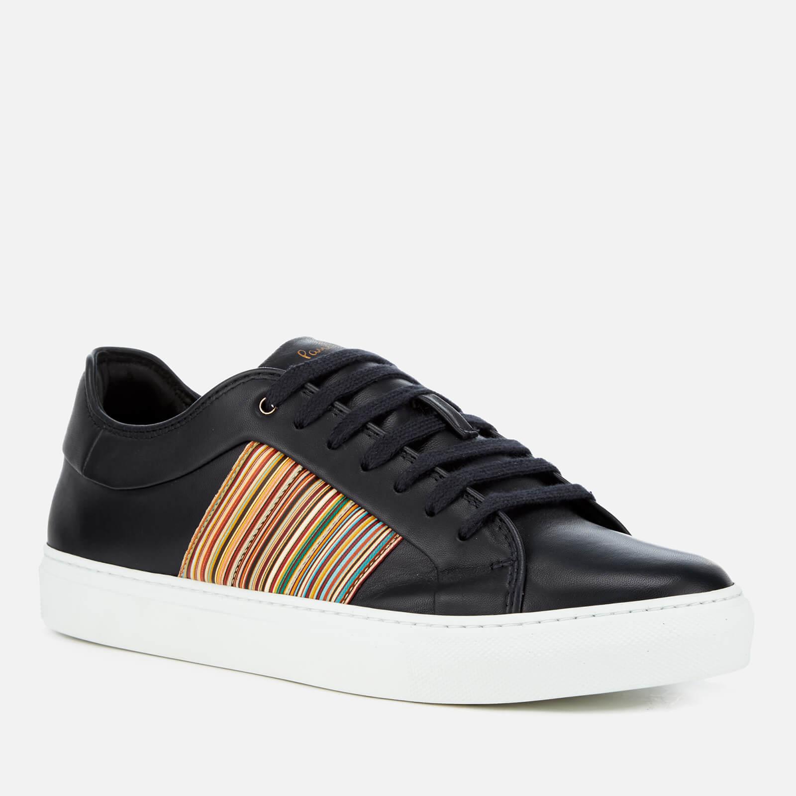 Lyst - Paul Smith Men's Ivo Leather Cupsole Trainers in Blue for Men