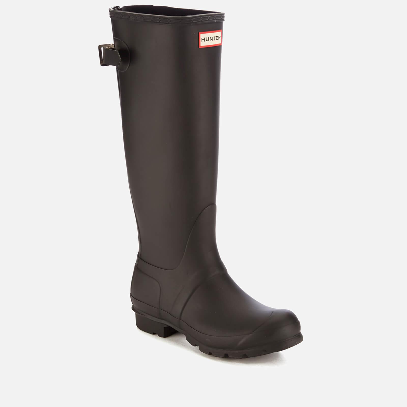 black hunter wellies size 10