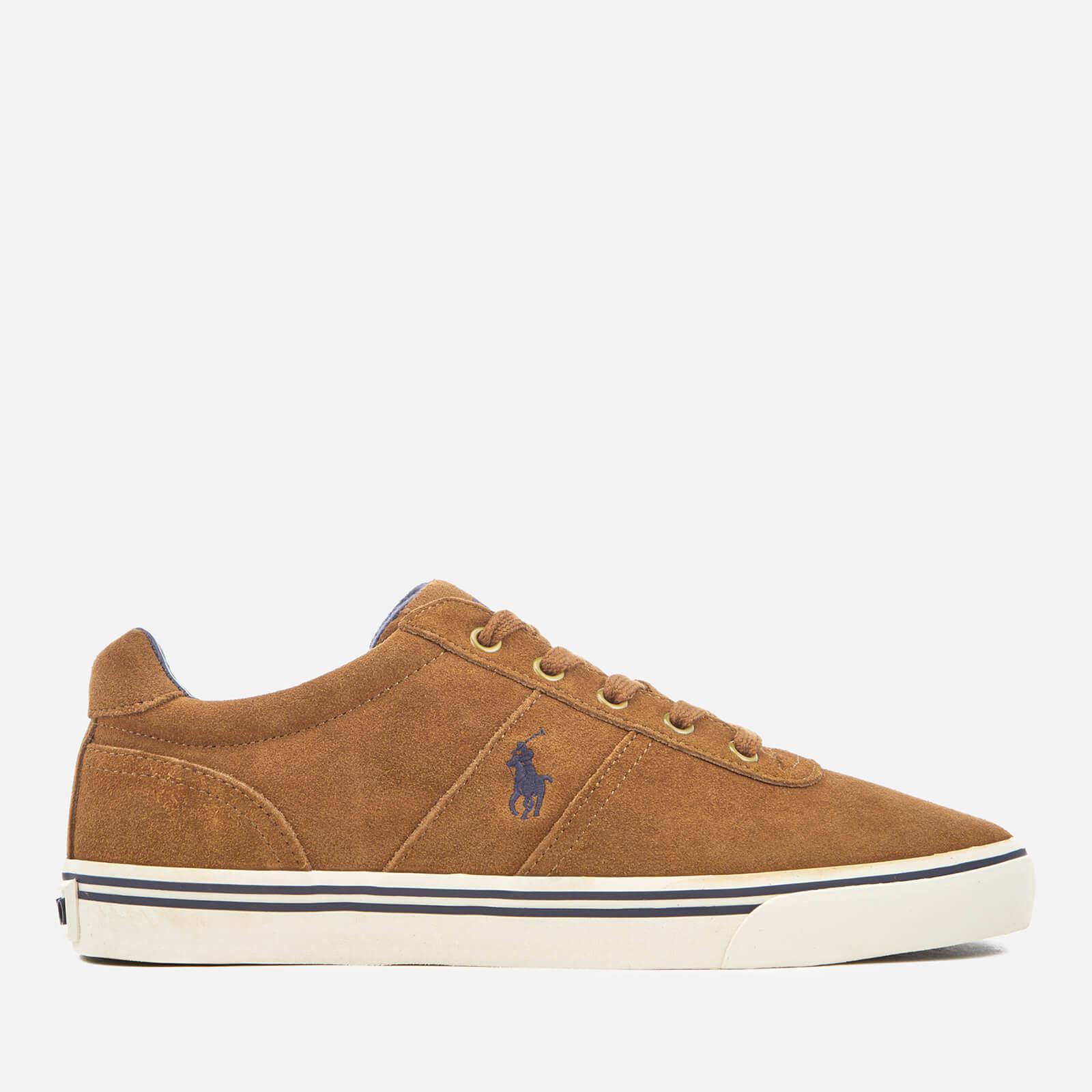 Lyst - Polo ralph lauren Hanford Suede Trainers in Brown for Men