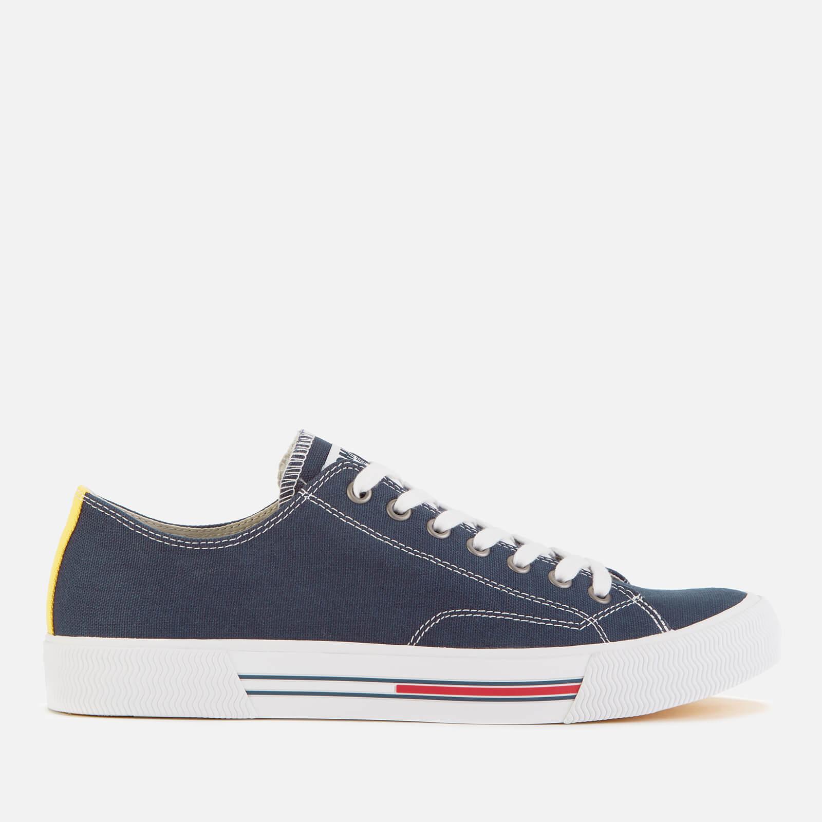 Tommy Hilfiger Classic Canvas Trainers in Blue for Men - Lyst