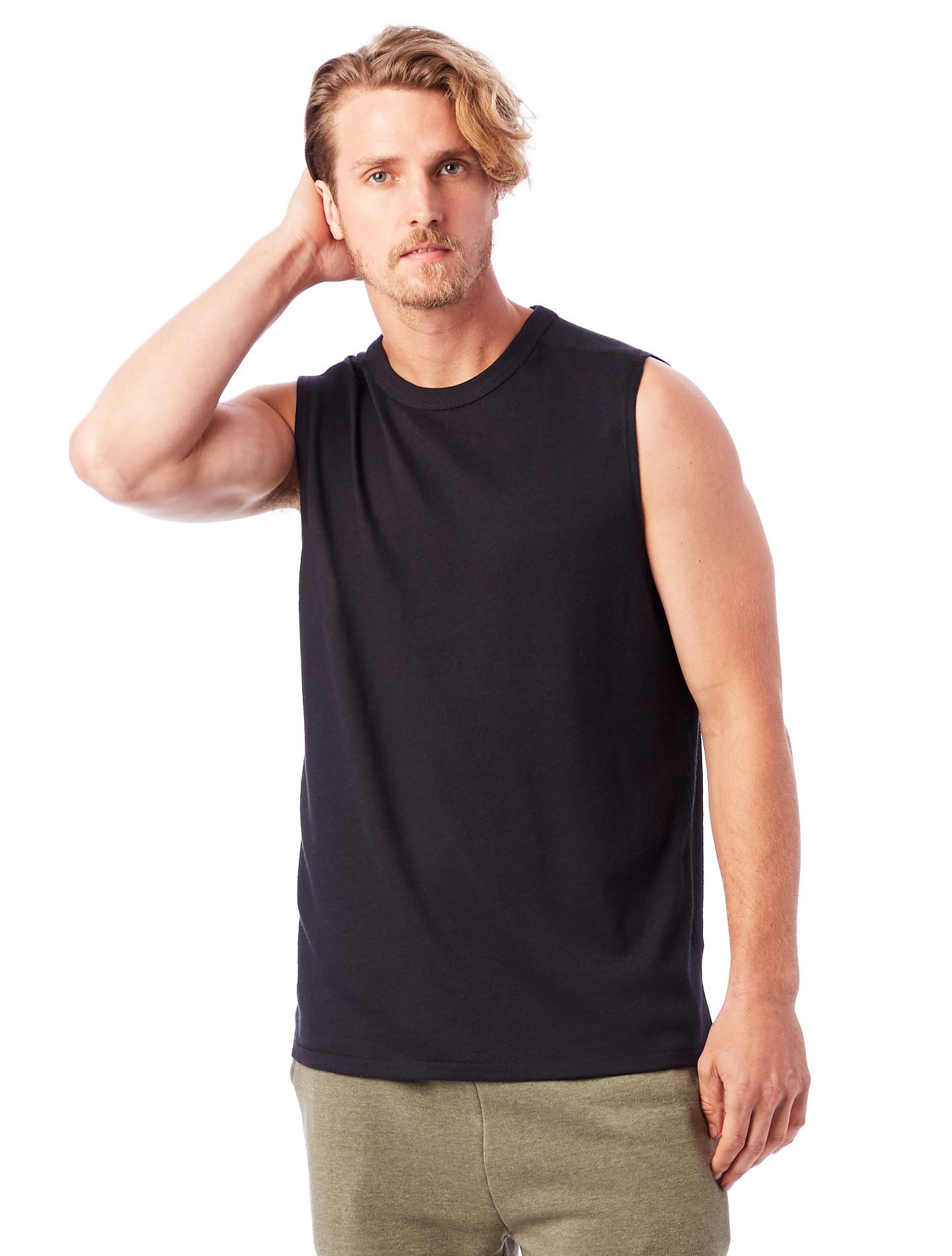 Alternative Apparel Cotton Keeper Vintage Jersey Muscle Tank Top in Black for Men Lyst