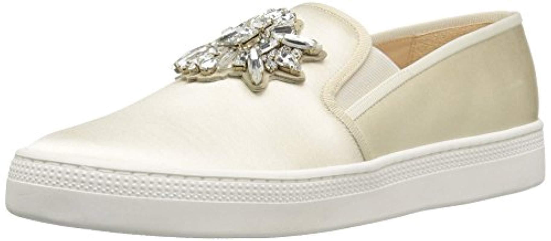 Badgley Mischka Barre Sneaker in White Save 43 Lyst