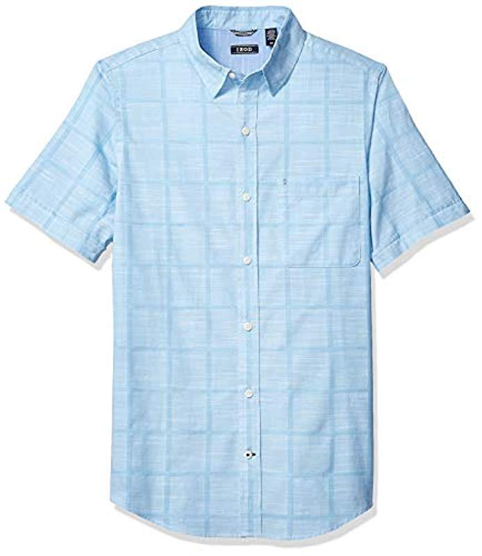 windowpane button down