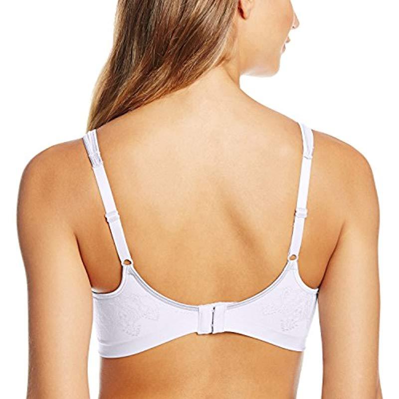 Bali Comfort Revolution Shaping Underwire Bra With Smart Sizes In White Lyst 