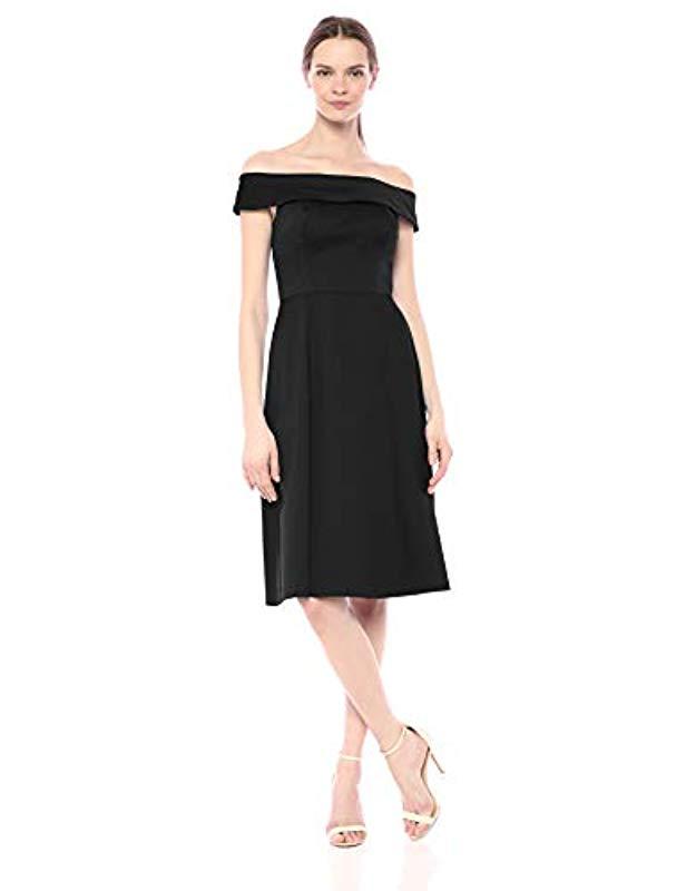off the shoulder a line gown