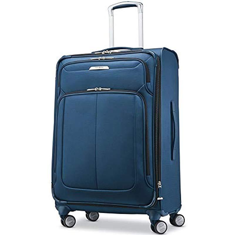 Samsonite Solyte Dlx 25-inch Expandable Spinner in Blue for Men - Lyst