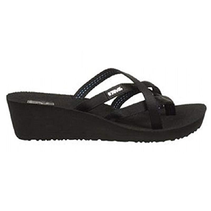 Lyst - Teva Mush Mandalyn Ola Wedge Sandal in Black - Save 34. ...