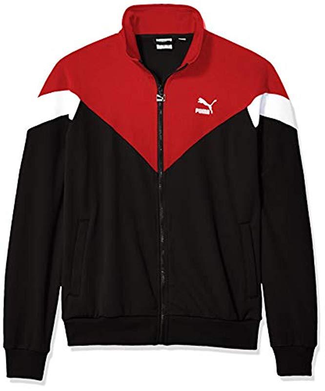 PUMA Iconic Mcs Mesh Track Jacket in Black for Men - Save 37% - Lyst