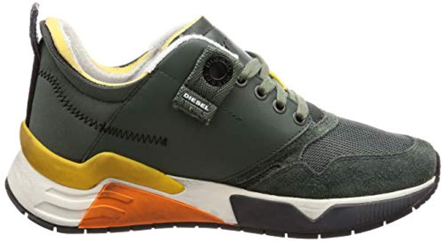 DIESEL S-brentha Lc-sneakers in Green for Men - Lyst