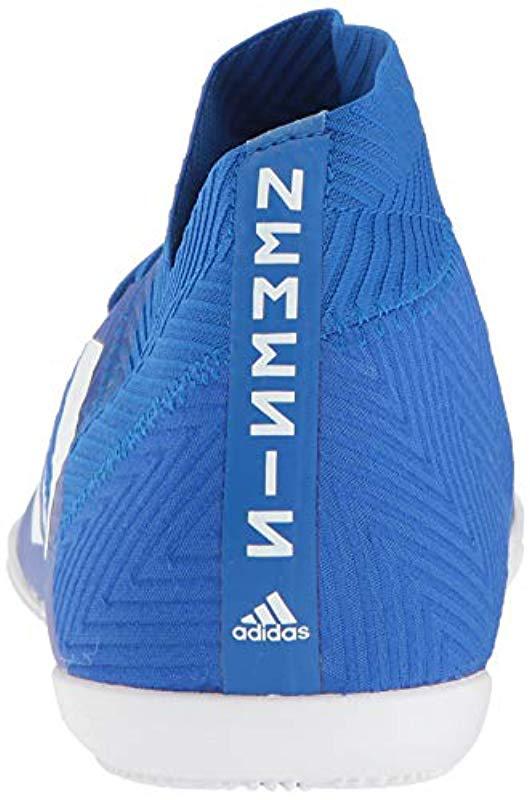 Sweden Blue Adidas Indoor Soccer Shoes 83a27 39208