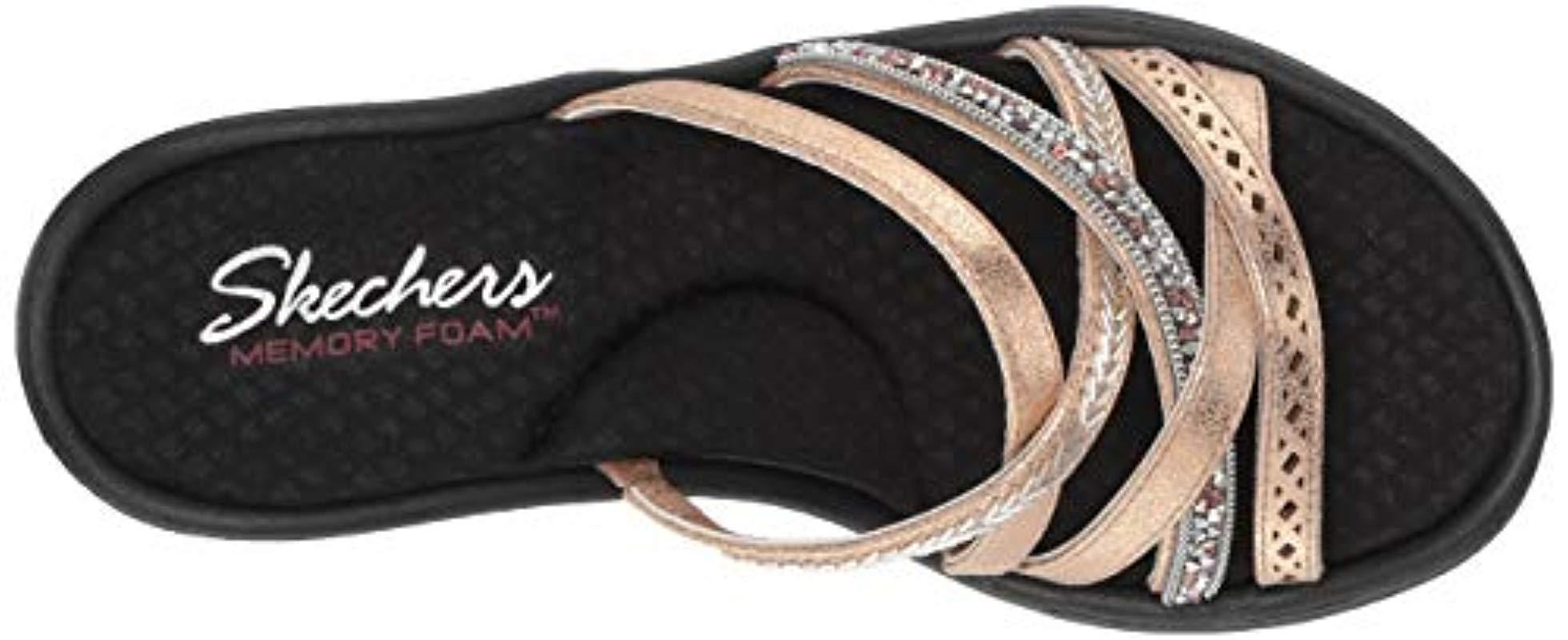 skechers rose gold slippers