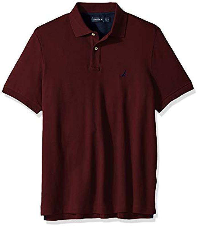 purple nautica polo shirt