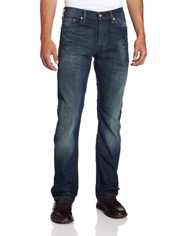 levi's 513 dark blue