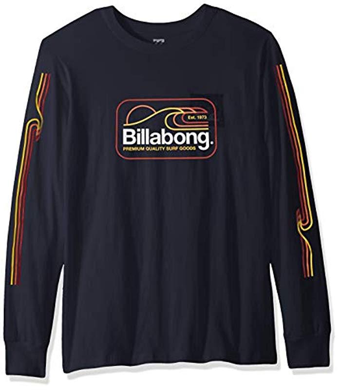 mens billabong long sleeve shirts