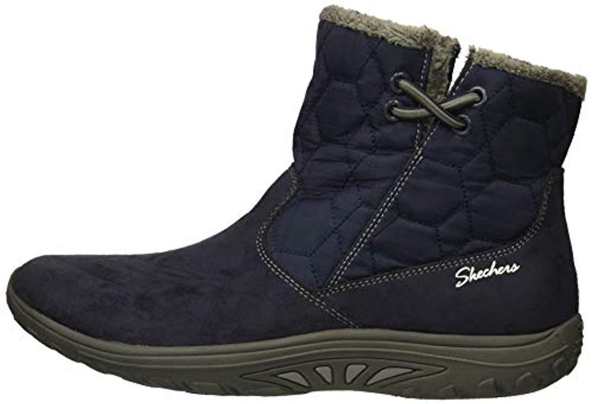 Skechers Easy Goingtribunedouble Zipper Bungee Bootie With Aircooled