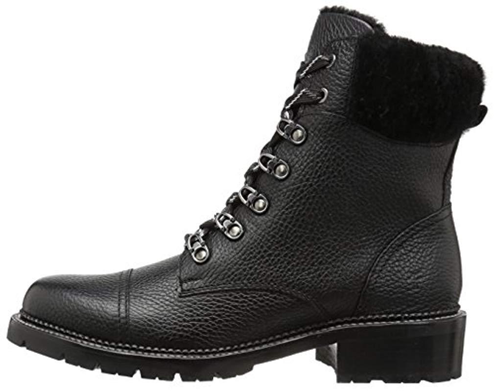 Frye Samantha Hiker Combat Boot in Black Save 60 Lyst