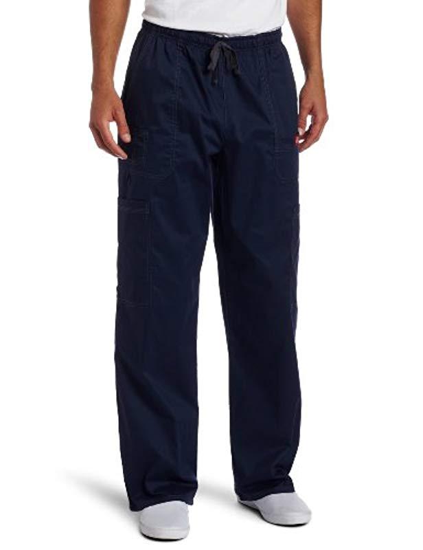 Dickies Genflex Utility Drawstring Cargo Scrubs Pant in Blue for Men Save 20 Lyst