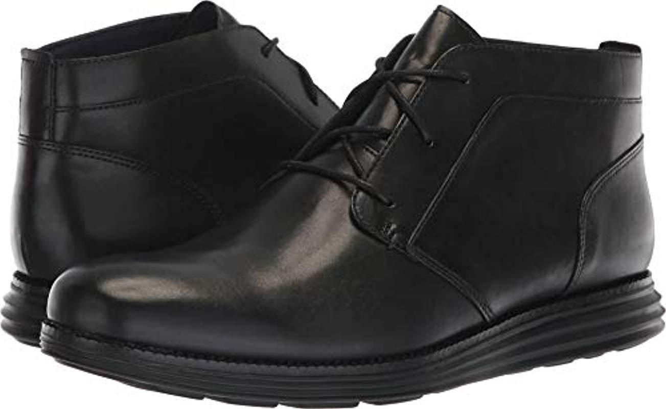 Lyst - Cole Haan Original Grand Chukka Boot in Black for Men - Save 55%