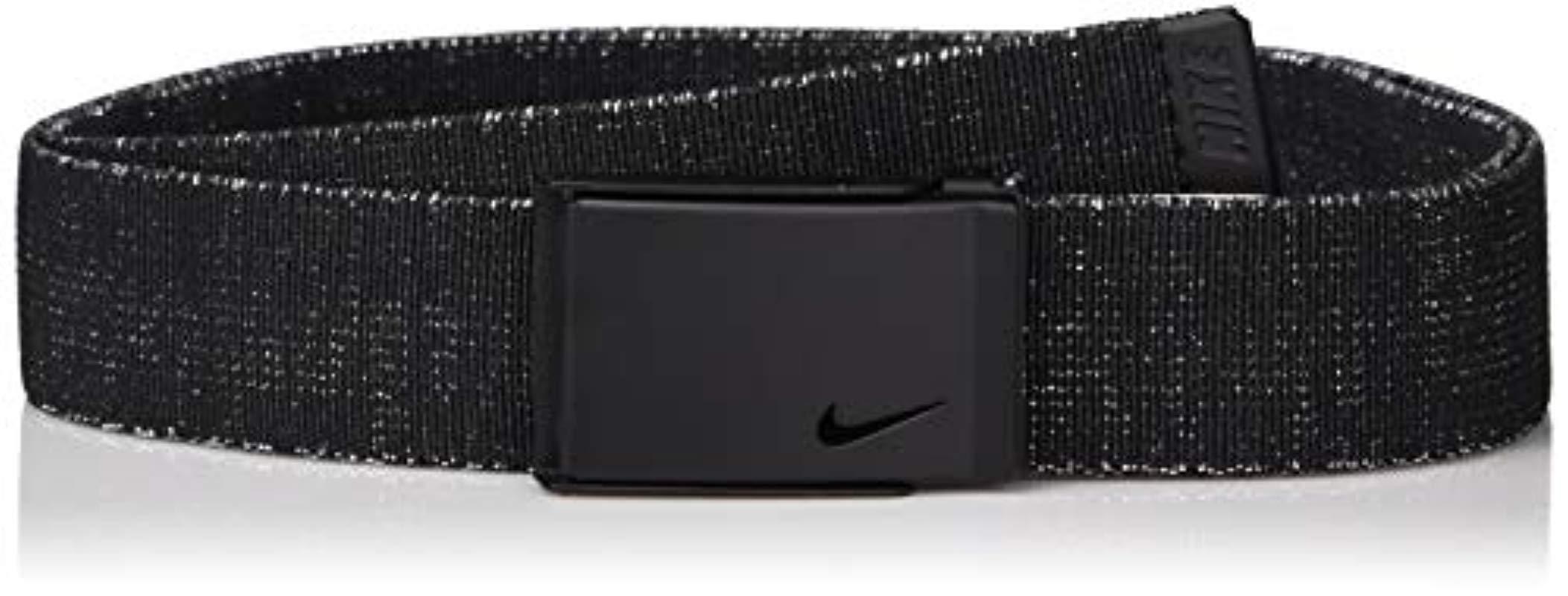 black nike belt