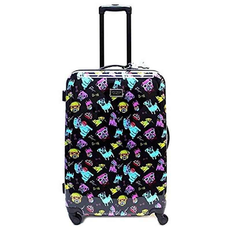 betsey johnson carry on suitcase