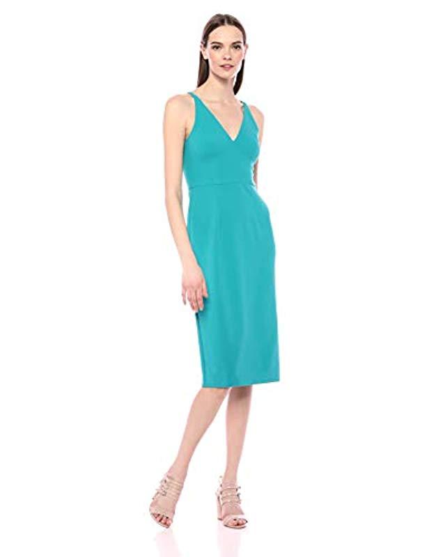 donna morgan crepe dress