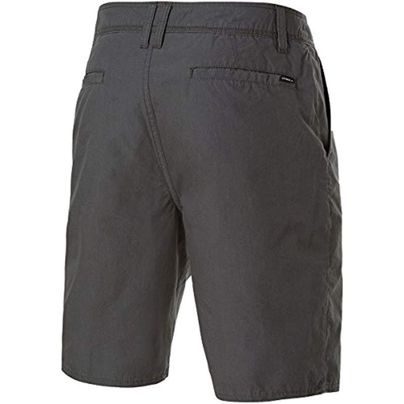 O'neill Sportswear 20 Inch Outseam Classic Walk Short in Gray for Men