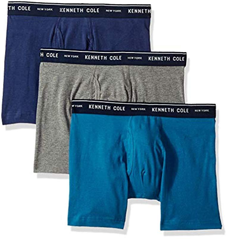 Multipack Kenneth Cole Reaction Mens Underwear Cotton Spandex Trunk
